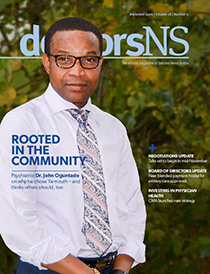 October 2018 magazine cover-Dr. John Oguntade