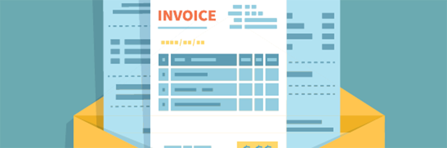 invoices in envelope