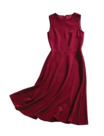 red dress