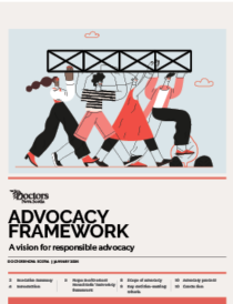 cover of the Doctors Nova Scotia Advocacy Framework