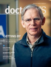 Cover image of April 2019 issue of doctorsNS magazine