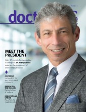 June-July issue cover image of Dr. Gary Ernest, DNS President