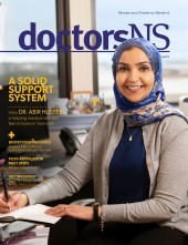 February 2020 doctorsNS cover image - Dr. Abir Hussein