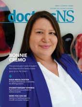 Bonnie Cremo on the cover of the September 2024 issue of the doctorsNS magazine