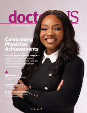 Dr. Agnes Chinelo Iwegbu on the cover of the doctorsNS magazine