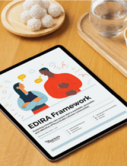 Doctors Nova Scotia's EDI(R)A Framework on a tablet