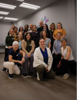 group of healthcare workers