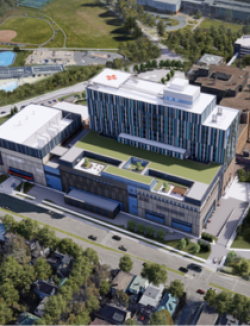 rendering of expanded Halifax Infirmary