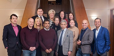 Group photo of 2018-19 Physician Leadership Development Program graduates