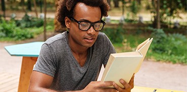 Man reading
