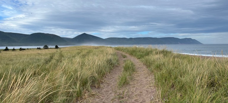 path to the water