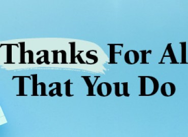 image of a thank you card