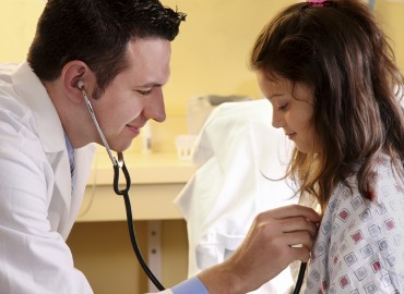 Doctor and patient.