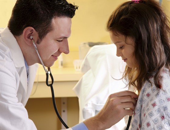 Doctor and patient.