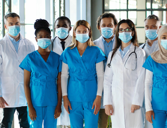 A group of medical professionals